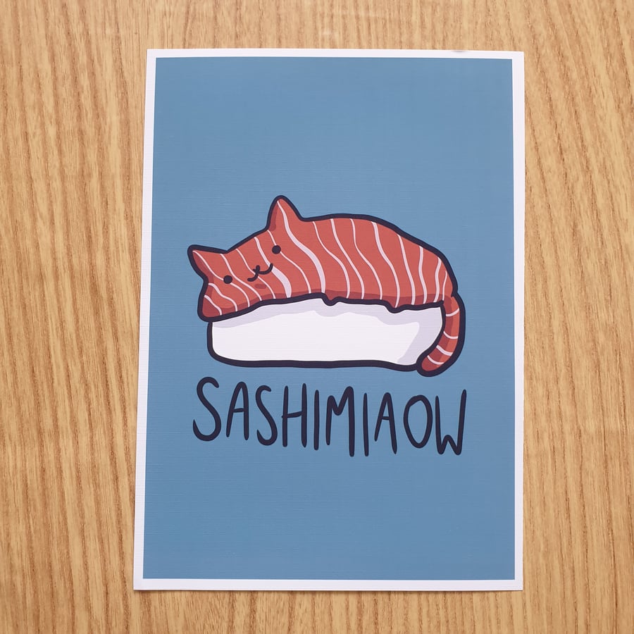 Sashimiaow A5 Print