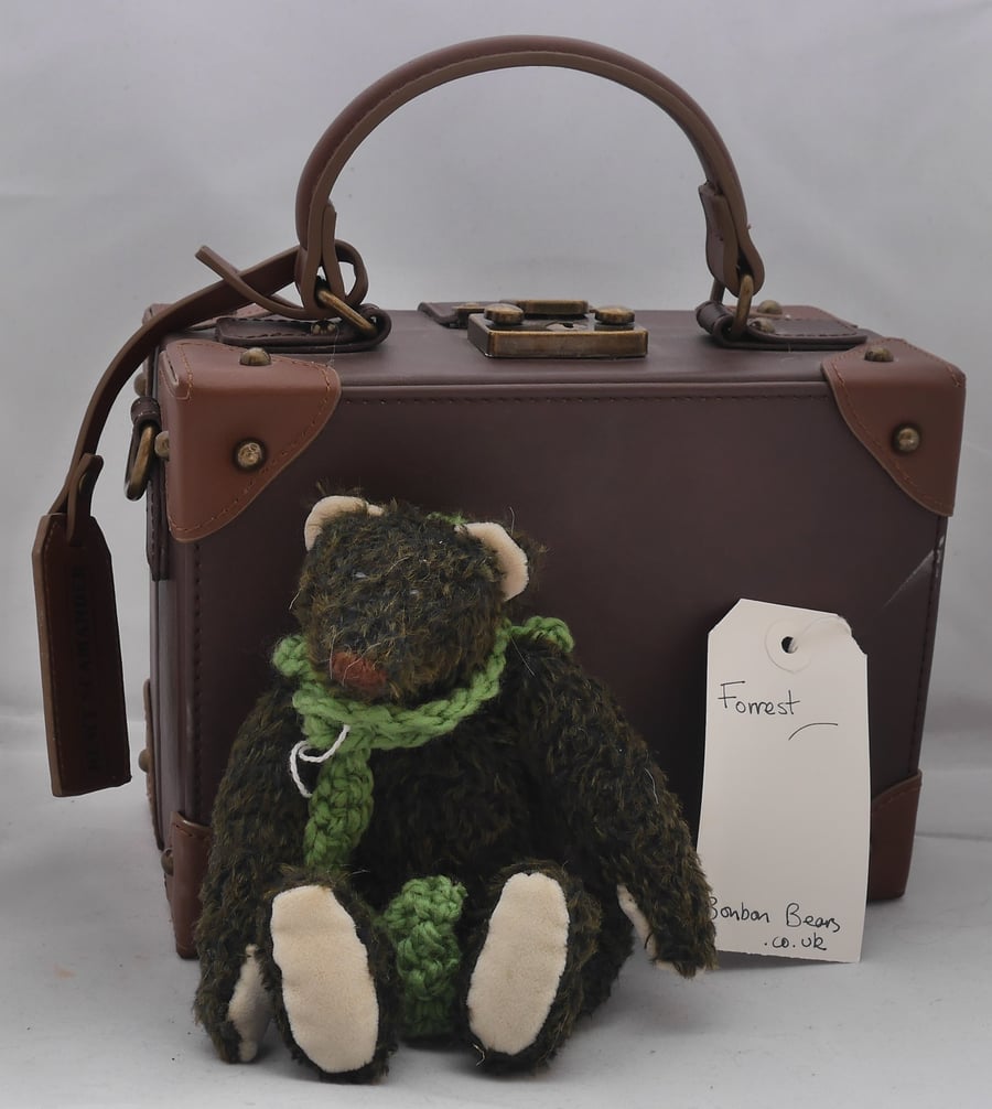 Forrest - Handmade Mohair Bear