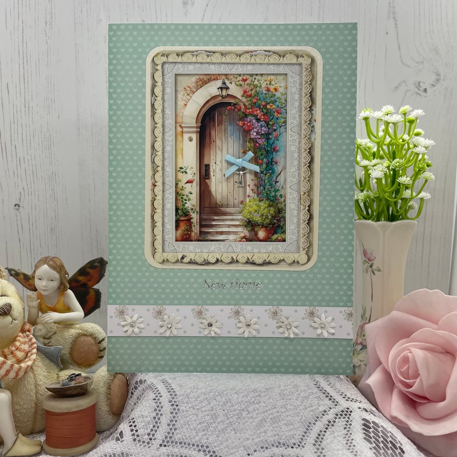 Greeting Card - New Home A5 by Carolee Crafts - C83