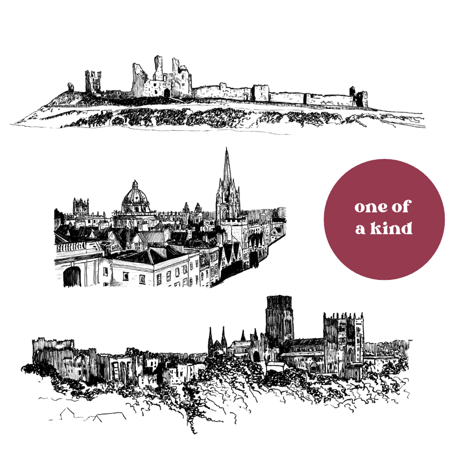 Personalised Illustrated Map Wall Art - Custom Maps for Gifts & Home Decor