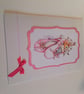 Any occasion card. Ballet. Birthday card. Handmade card. Ref 104 - Image 3