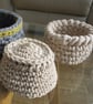 Crochet container with lid, desk tidy, small lidded pot - Image 6