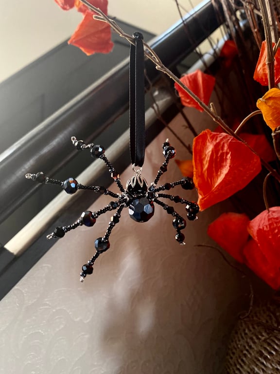 Handmade Spider Hanging Decoration 