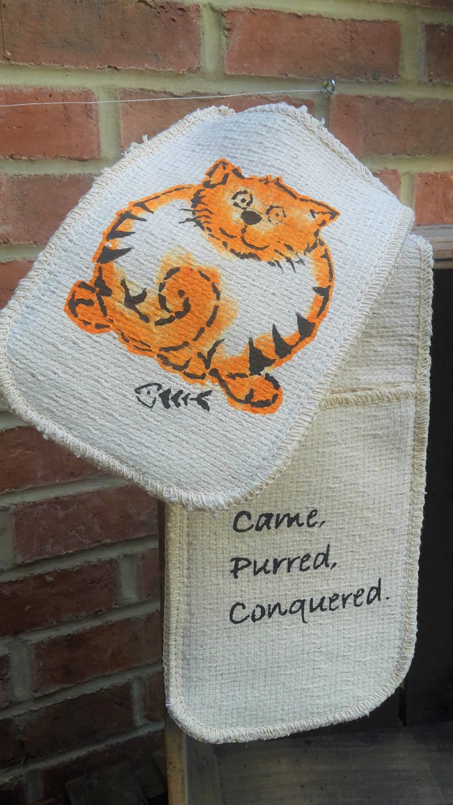 Oven Gloves- Cats - Came, Purred, Conqured