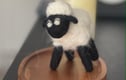 Wool felted mini sculpture