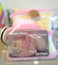 SALE Baby Girl's Hand Knitted Booties  0-3 months size - Image 5