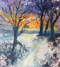 Winter Collection of 4 High Quality Greetings Cards - Image 3