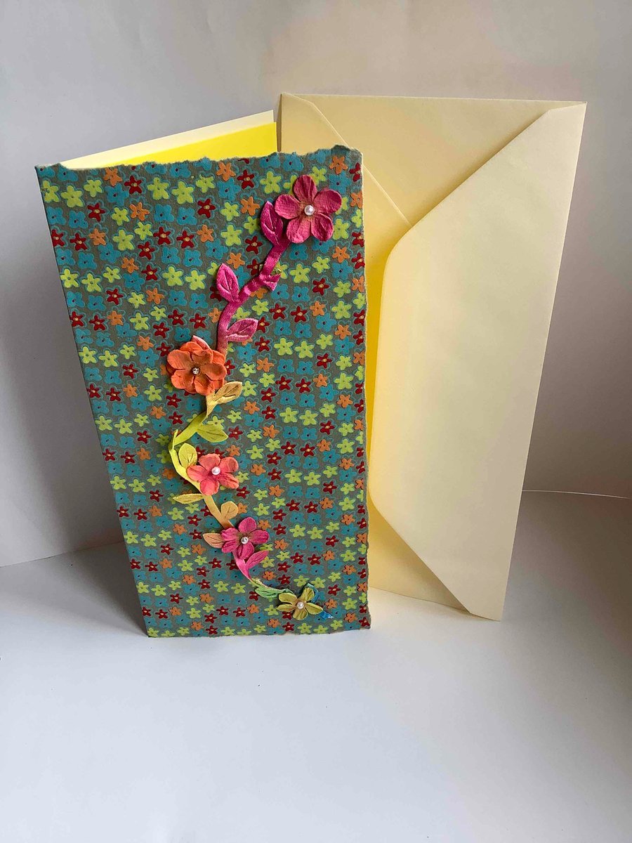 Say it with pretty flowers card