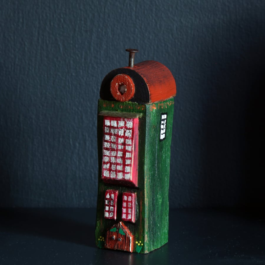 Wonky Buildings, Amsterdam Driftwood Art