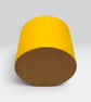 Small Yellow Round Plant Pot 7.5 cm Indoor Succulent Planter Gift - Image 5