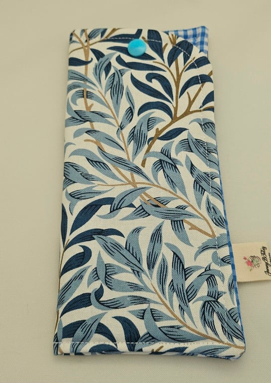 Glasses case in a William Morris fabric.