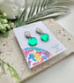Asymmetric and Circle Earrings - Image 2