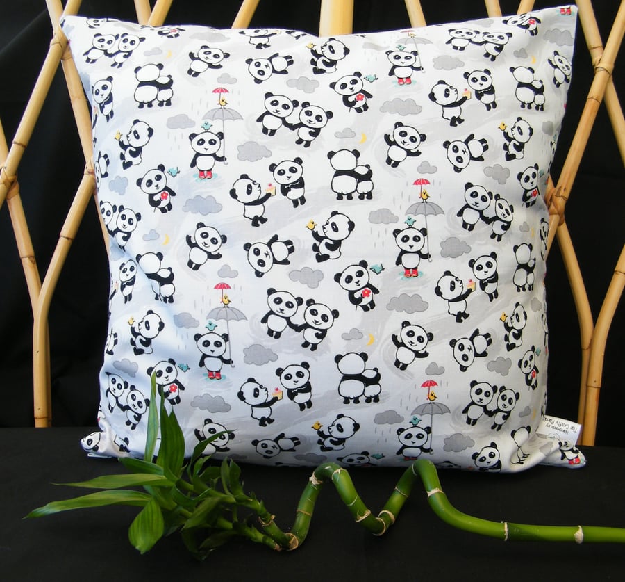 Panda themed Cushion Cover