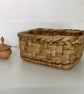 Rush Rectangular Storage Basket - Handmade in Cornwall from Somerset Rush 691