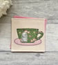 Tea coaster, tea lover gift - Image 1