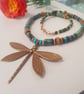 Designer Dragonly and Semi Precious Necklace