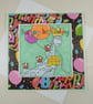 Handmade children's birthday card - dinosaur - Image 4