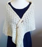 Lace Knit Wrap, Stole, Shawl - Image 2