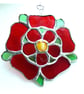 Lancashire Rose Suncatcher Stained Glass  - Image 5