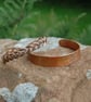Braided Copper Bangle - Handmade Adjustable Copper Bracelet - Image 5