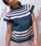 Teal Blush Crochet Top size M-L 65cm pit to pit  - Image 8