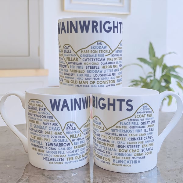 Wainwrights fine china mug - 8oz and 13oz