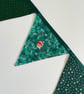 Festive animals - small reversible bunting - Image 7