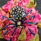 Hanging Spider Suncatcher Decoration Vintage Bum Bead