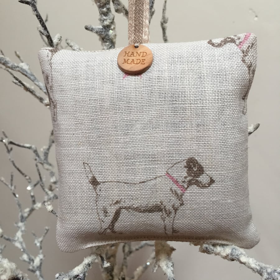 Hanging Lavender Sachet - Jack Russell Terriers