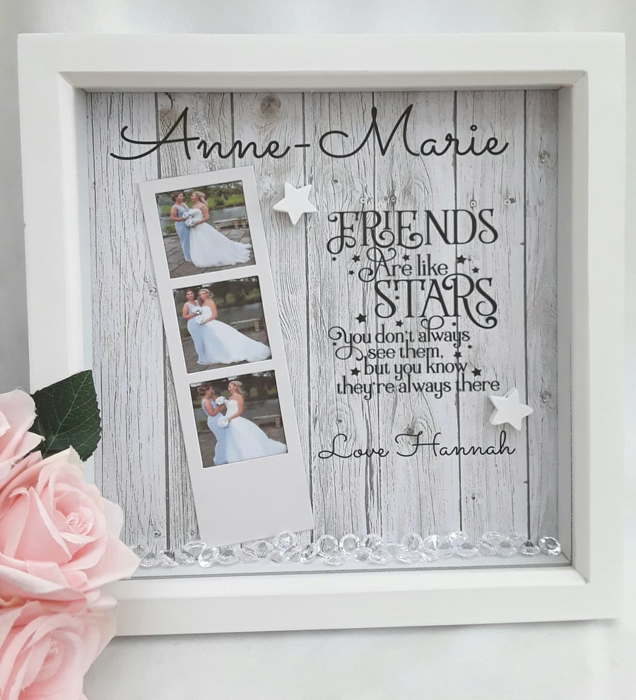 Personalised Friend Frame,Friend Gift,Best Friend Frame,Personalised Photo Frame