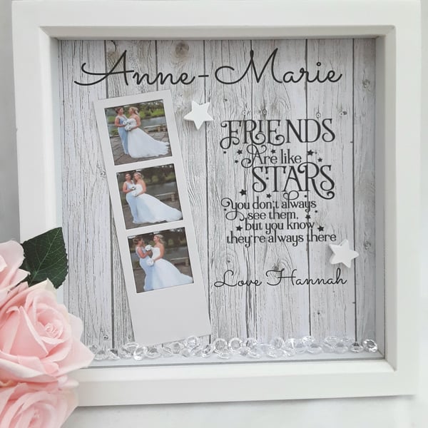 Personalised Friend Frame,Friend Gift,Best Friend Frame,Personalised Photo Frame