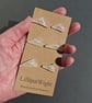 Set of six frosted sea glass buttons - Image 1