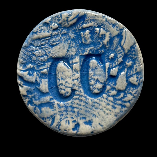 Ceramic Decorative Fridge Magnets, Keepsakes: Alphabet: Letter C