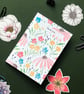 Thank You Wildflower Card Blank A6 - Image 4