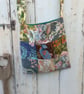 Handmade packwork bag long hanfle - Image 1