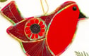Handmade Textile Hanging Decorations 