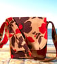 Cross body flower bag