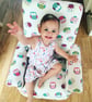 Children's Armchair Balmoral Duck Egg Tartan Check Kids Chair Girls Boys Seat - Image 7
