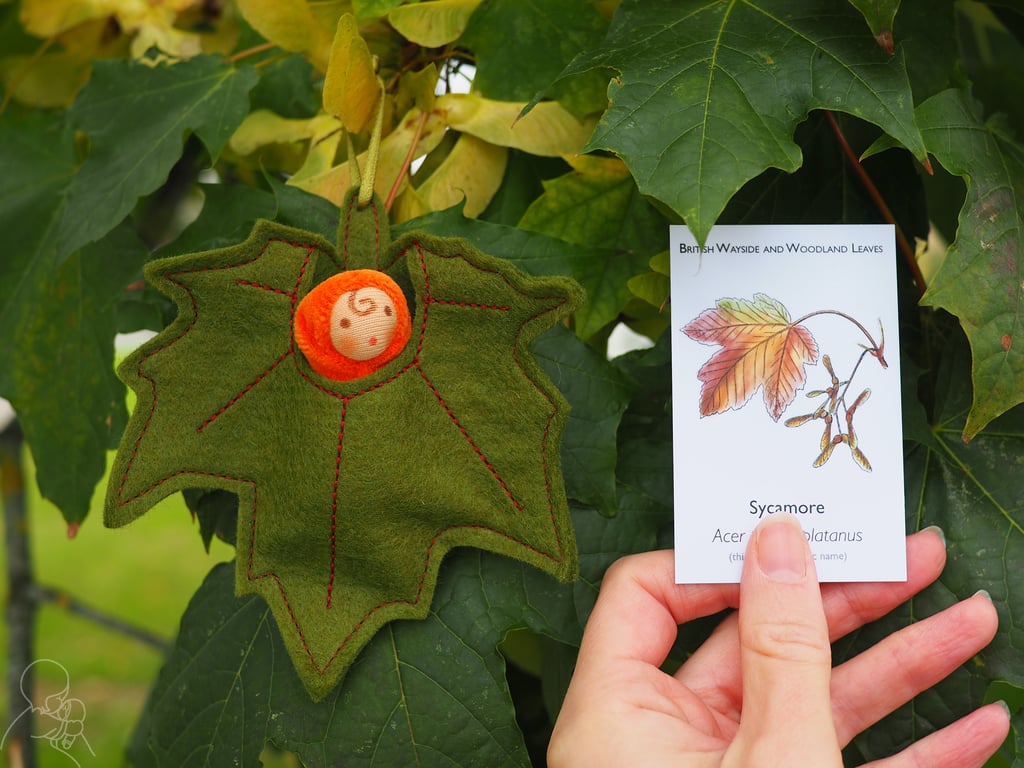 Sycamore leaf baby doll