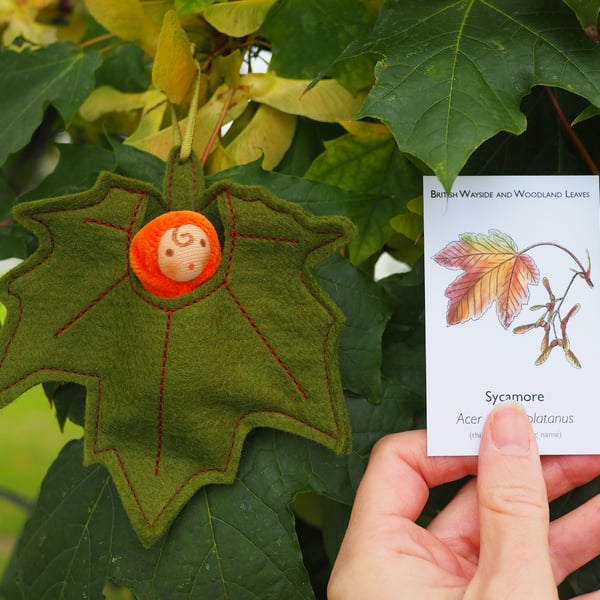Sycamore leaf baby doll