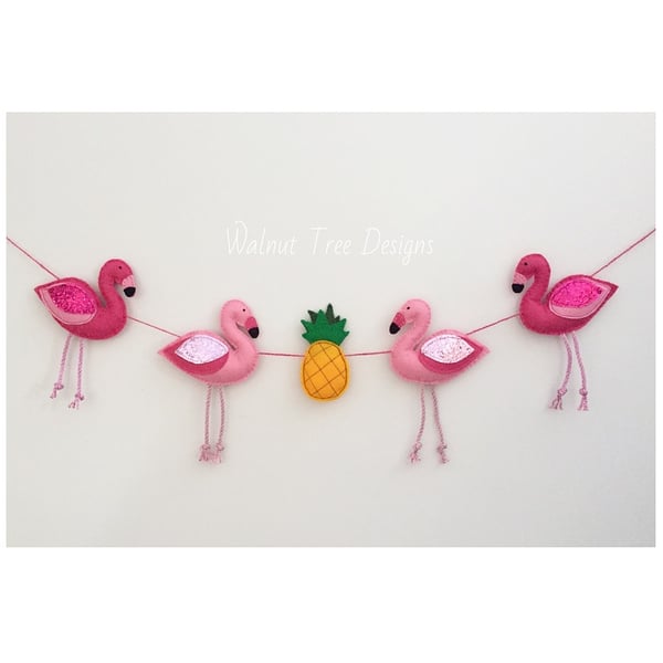 Flamingo Garland