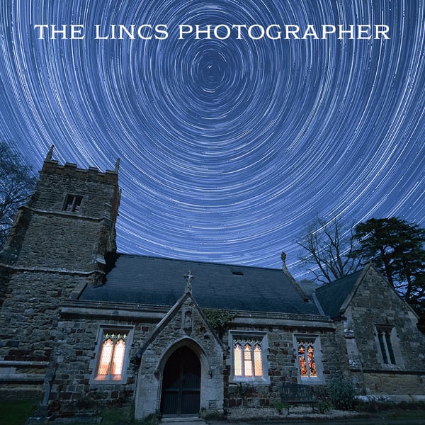 Star Trail Circles print