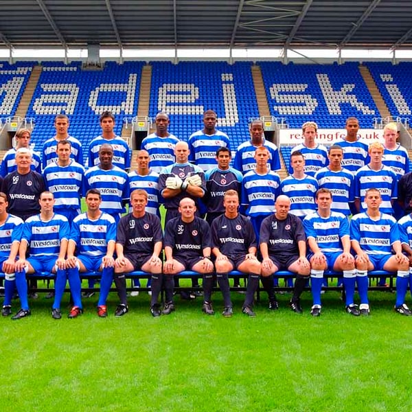Reading Football Club Team Photograph 2005 Photograph Print