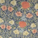 Tablecloth William Morris Style Floral Ophelia Indigo Blue Various Size