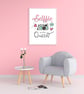 Selfie Queen girls room print, girls room quote print,  Selfie queen gift - Image 3