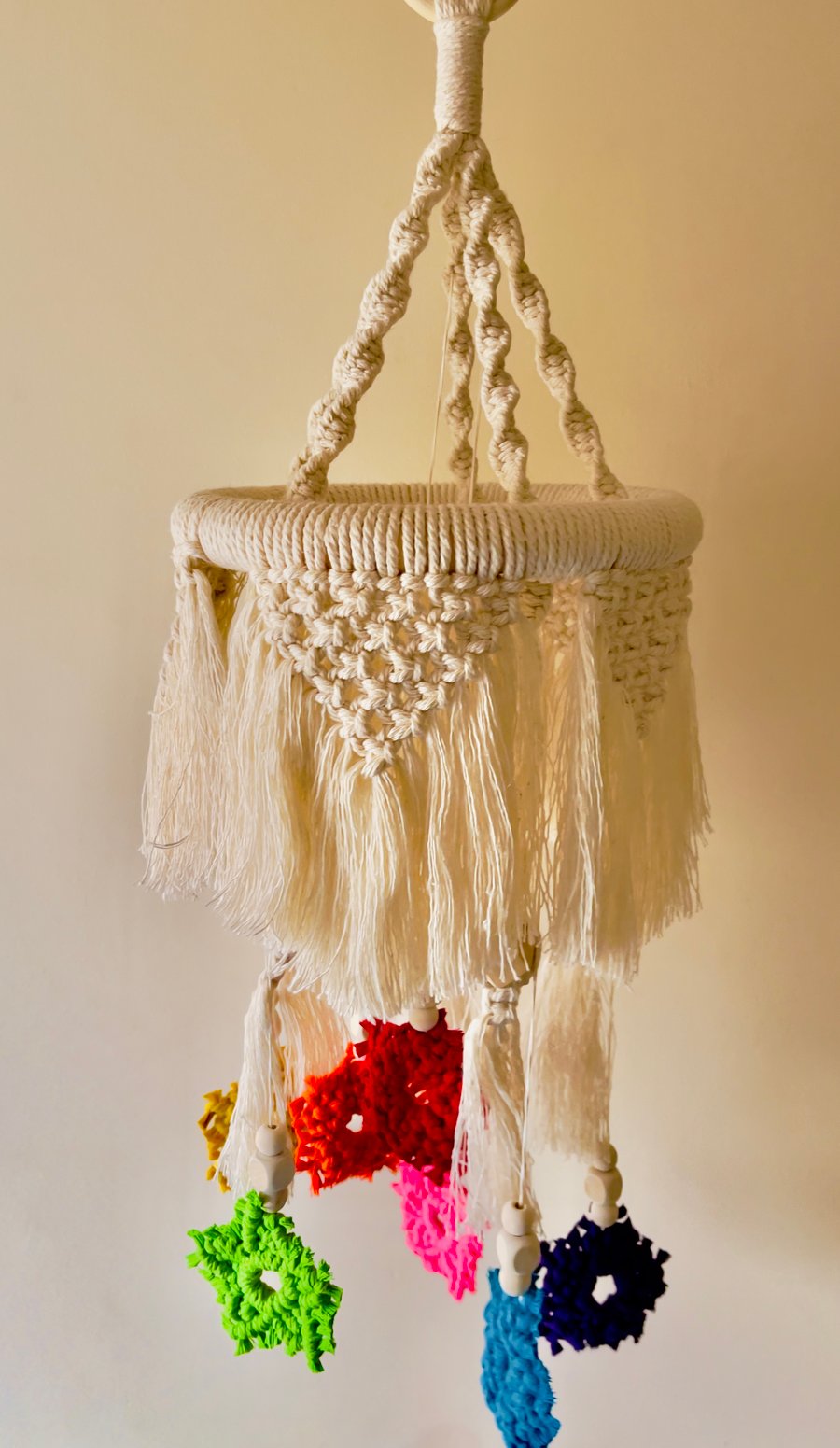Macrame Star Hanging Decoration