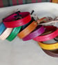 Friendship Bracelet, Custom Leather Bracelet for Women, Men and Children, Hand T - Image 1