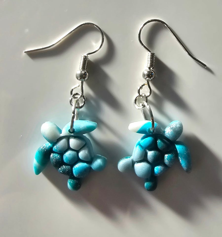 Turtle earrings