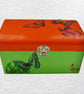 Butterfly Decorated Wooden Trinket Keepsake Box 20cm - Image 2