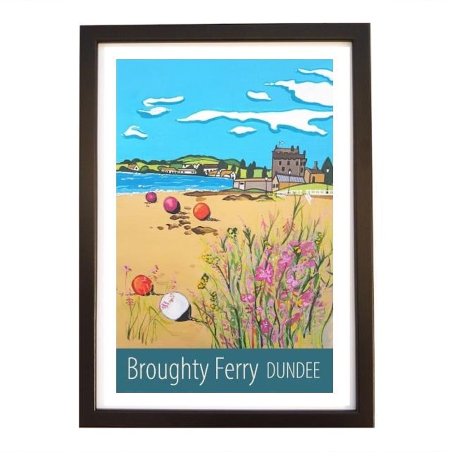 Broughty Ferry, Dundee - black frame
